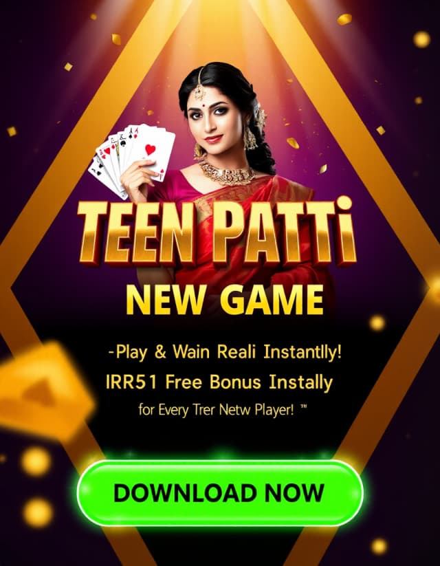 Teen Patti New Game Banner